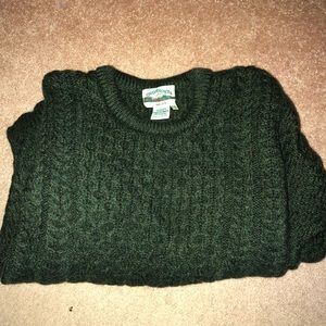 Men’s Aran craft sweater, lightly worn